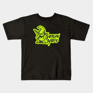 Goblin Mode Neon Kids T-Shirt